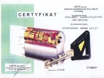 Certyfikaty i Autoryzacje